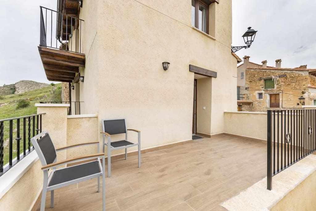 Apartamentos El Mirador Villarroya de los Pinares Kültér fotó